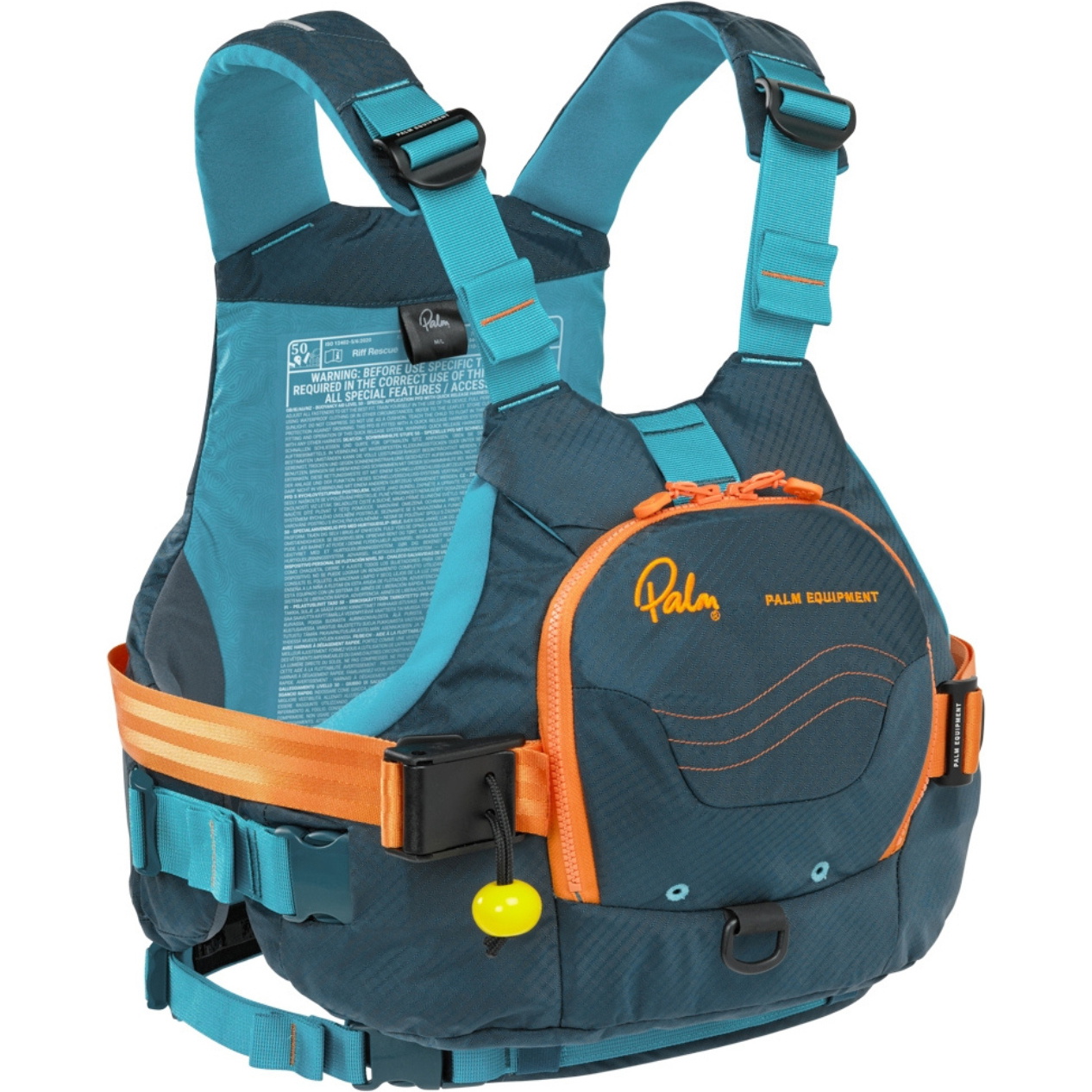 2026 Palm Riff Rescue PFD Buoyancy Aid 13750 - Pine / Ceramic